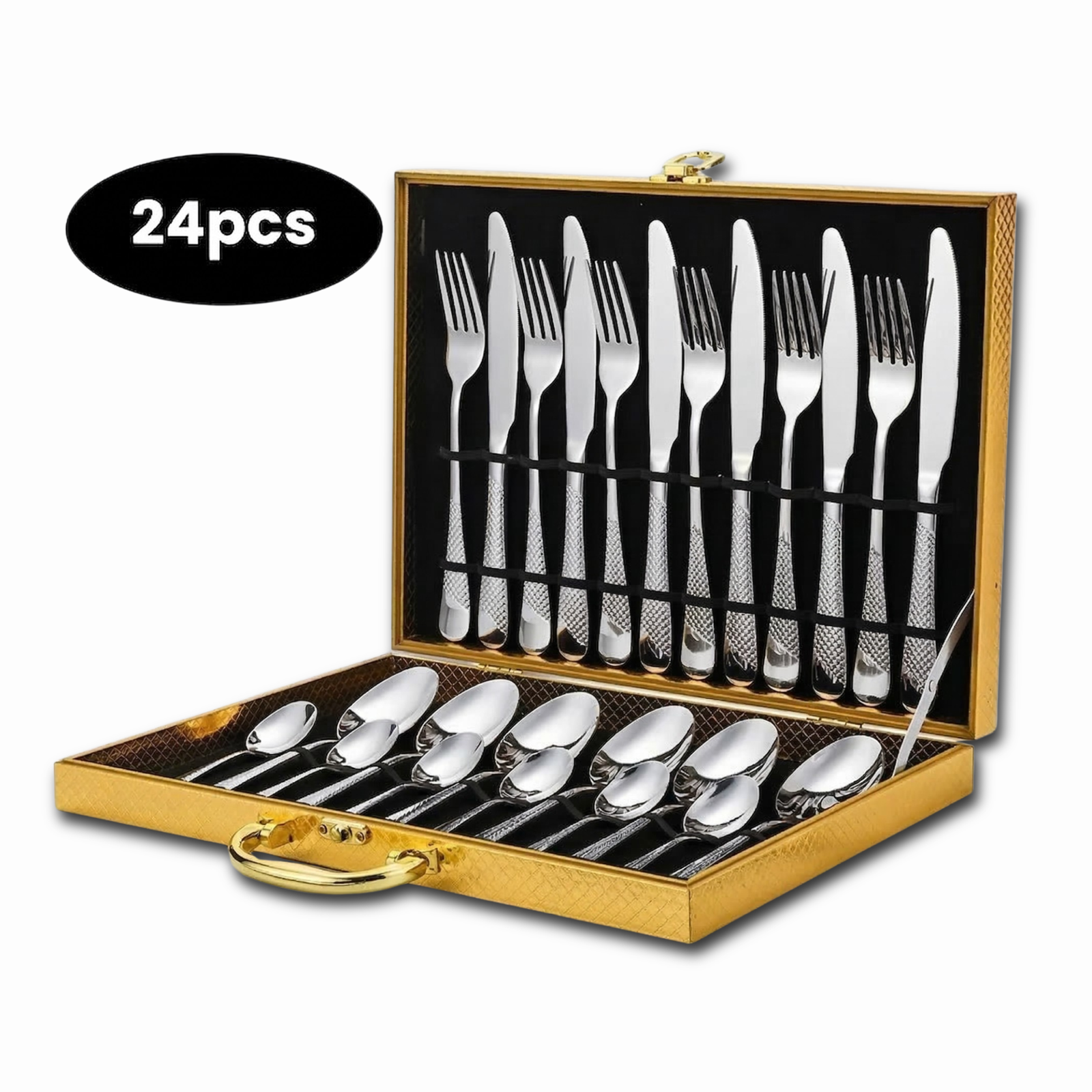 Premium Stainless Steel Cutlery Set with Luxury Gift Box