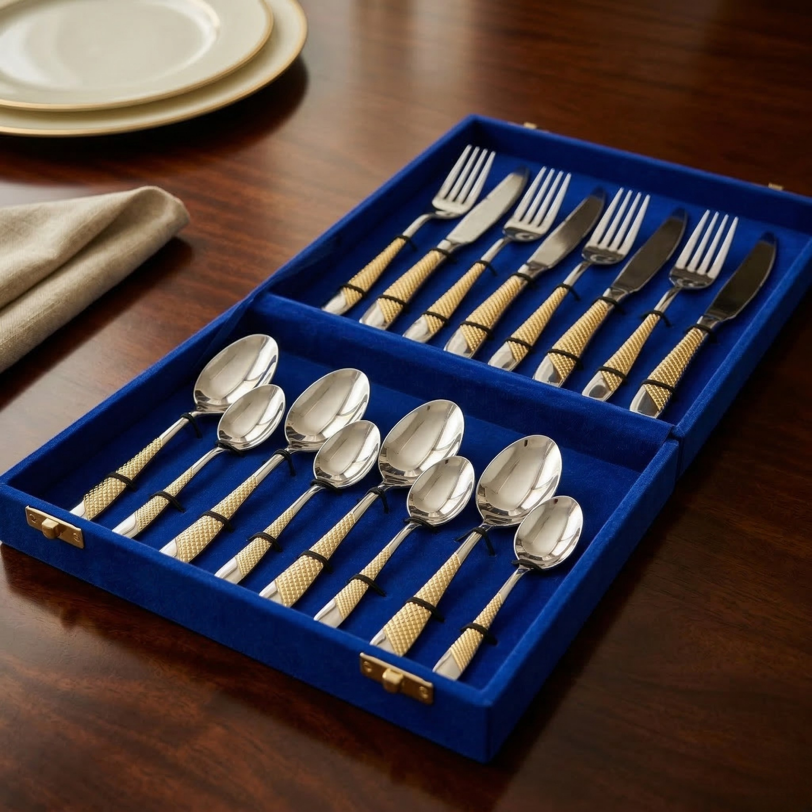 Premium Stainless Steel Cutlery Set with Luxury Gift Box