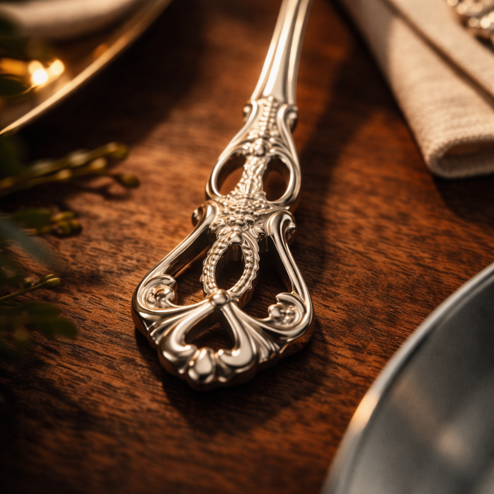 Victorian Mirror Polish Flatware with Luxury Gift Box